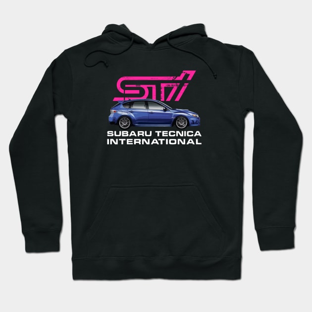 WRX STi Hoodie by BoxcutDC